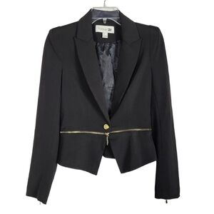 FOREVER 21 blazer with zipper detailing